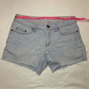 Faded Glory | Size 4 | Light wash denim shorts